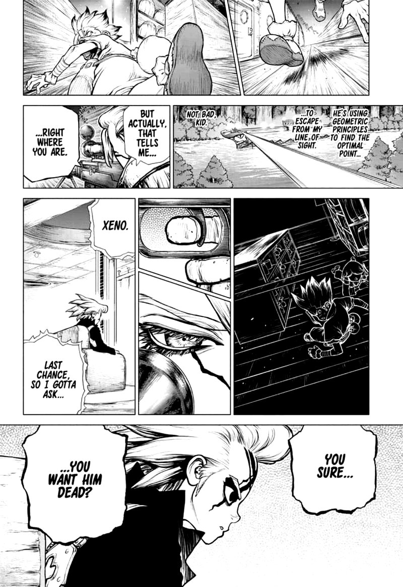 Dr. Stone Manga Chapter 159 page 10 - Lock On