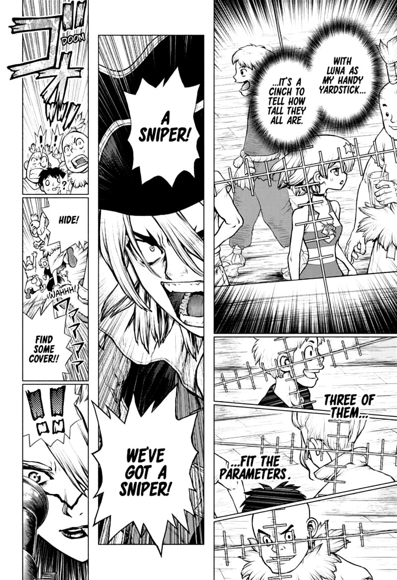 Dr. Stone Manga Chapter 159 page 6 - Lock On