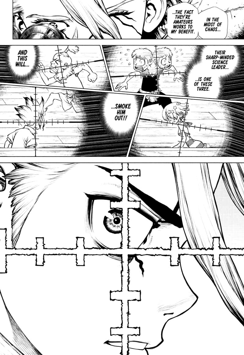 Dr. Stone Manga Chapter 159 page 8 - Lock On