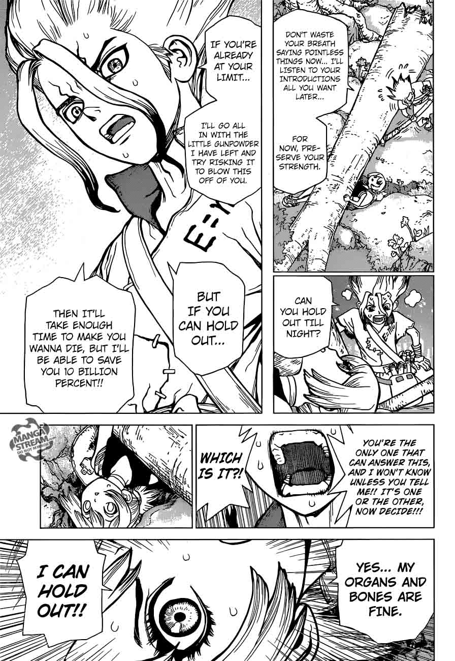 Dr. Stone Manga Chapter 16 page 12 - Kohaku