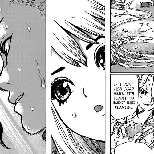 Dr. Stone Manga Chapter 16 (Kohaku) cover