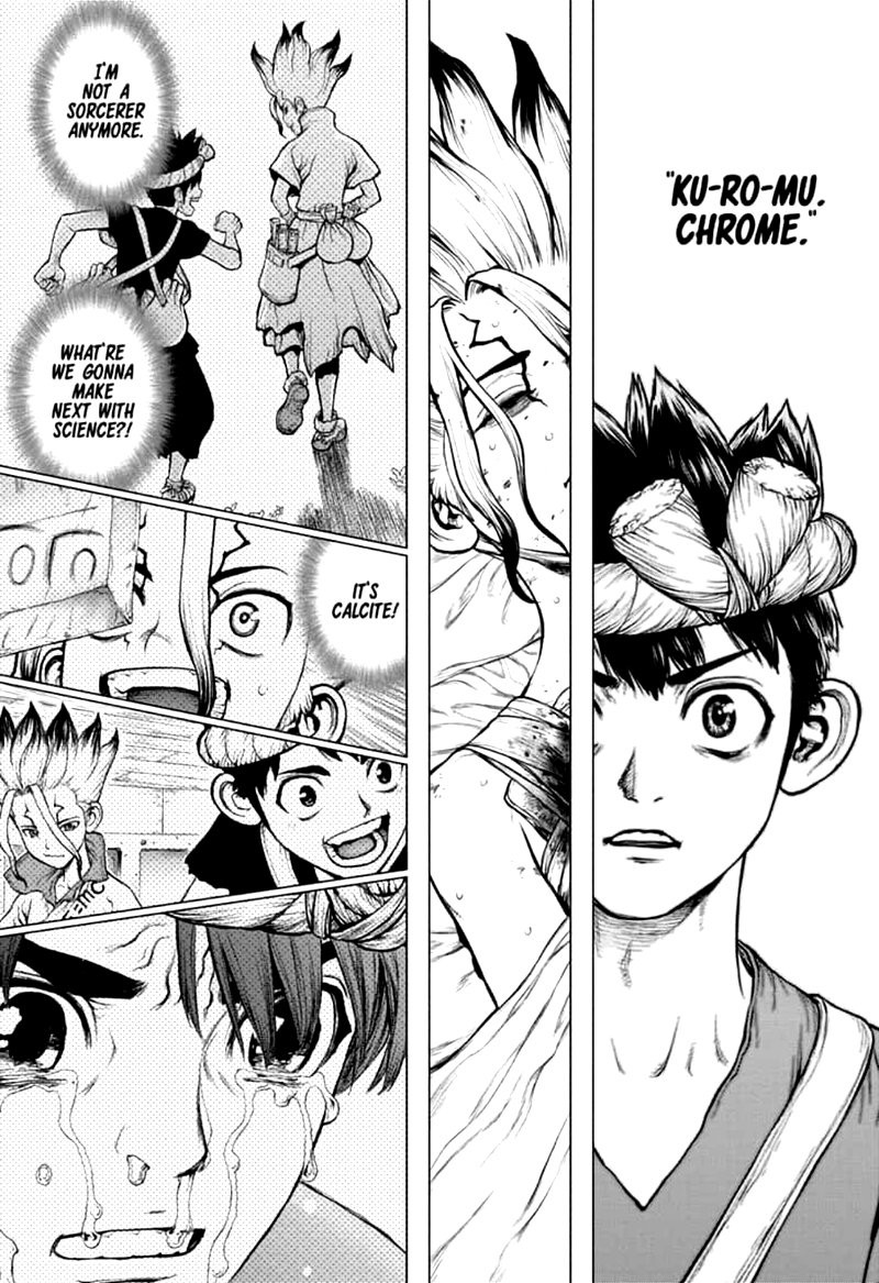 Dr. Stone Manga Chapter 160 page 15 - Torch of Science