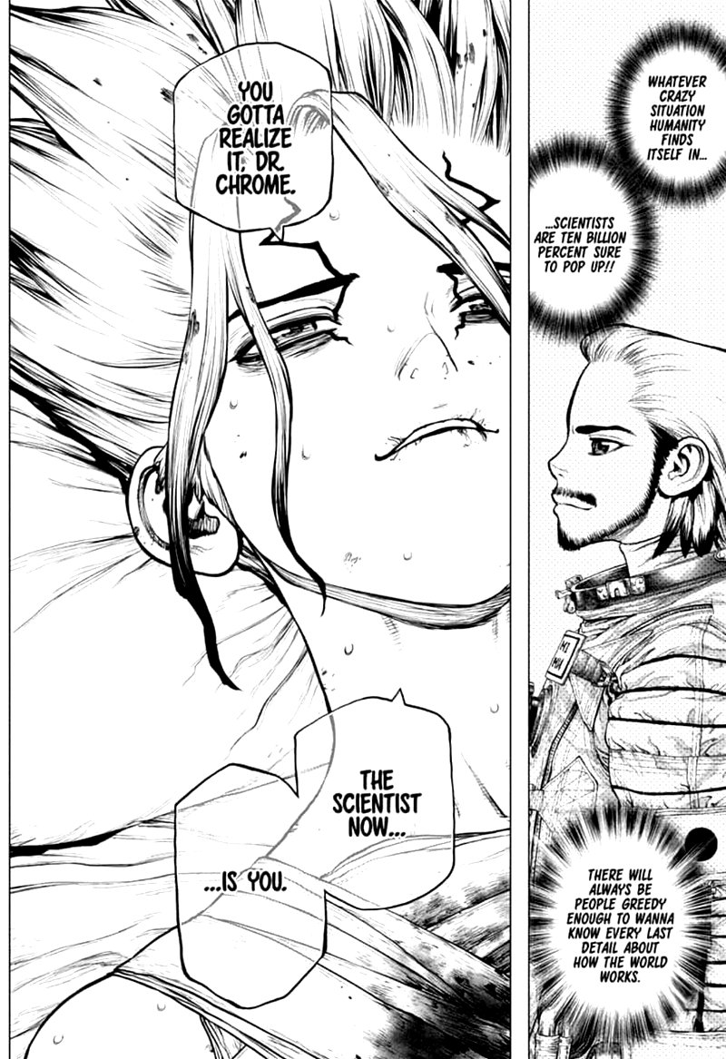 Dr. Stone Manga Chapter 160 page 16 - Torch of Science