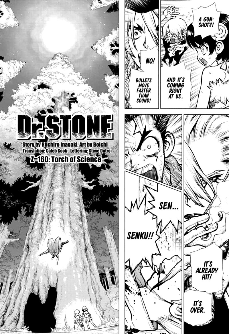 Dr. Stone Manga Chapter 160 page 2 - Torch of Science
