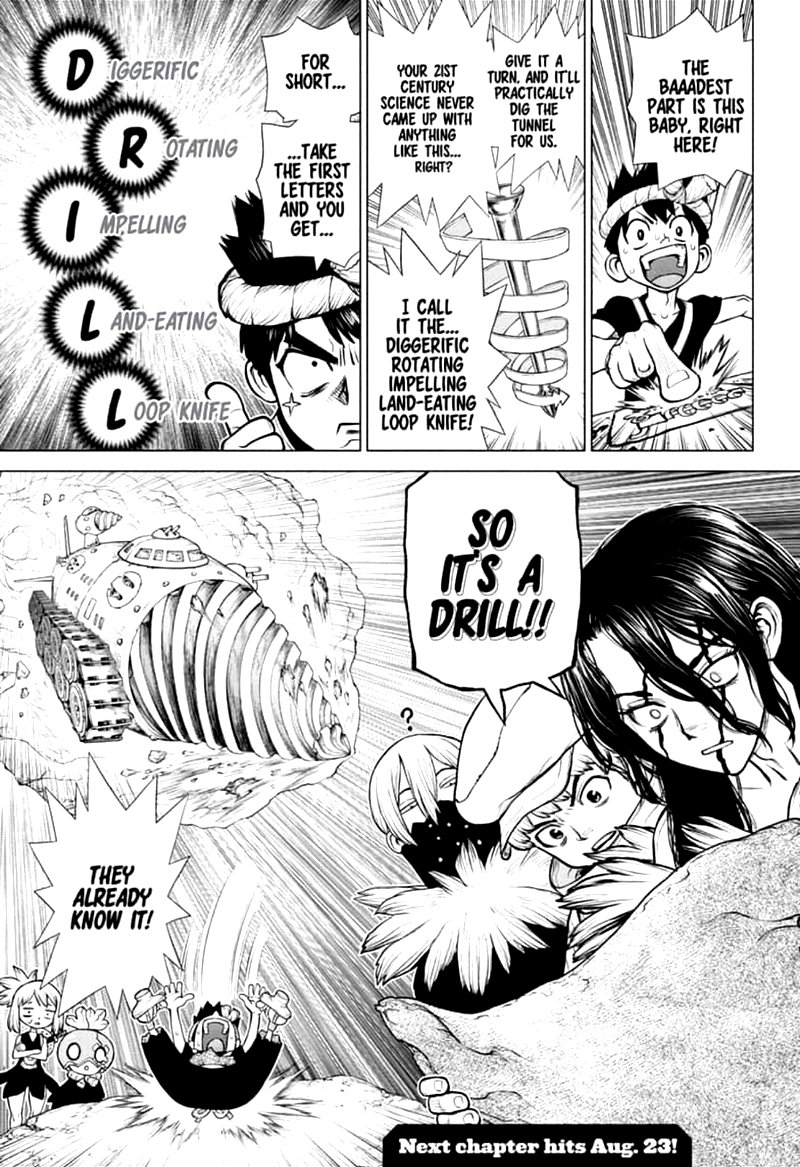 Dr. Stone Manga Chapter 161 page 18 - Craft Wars