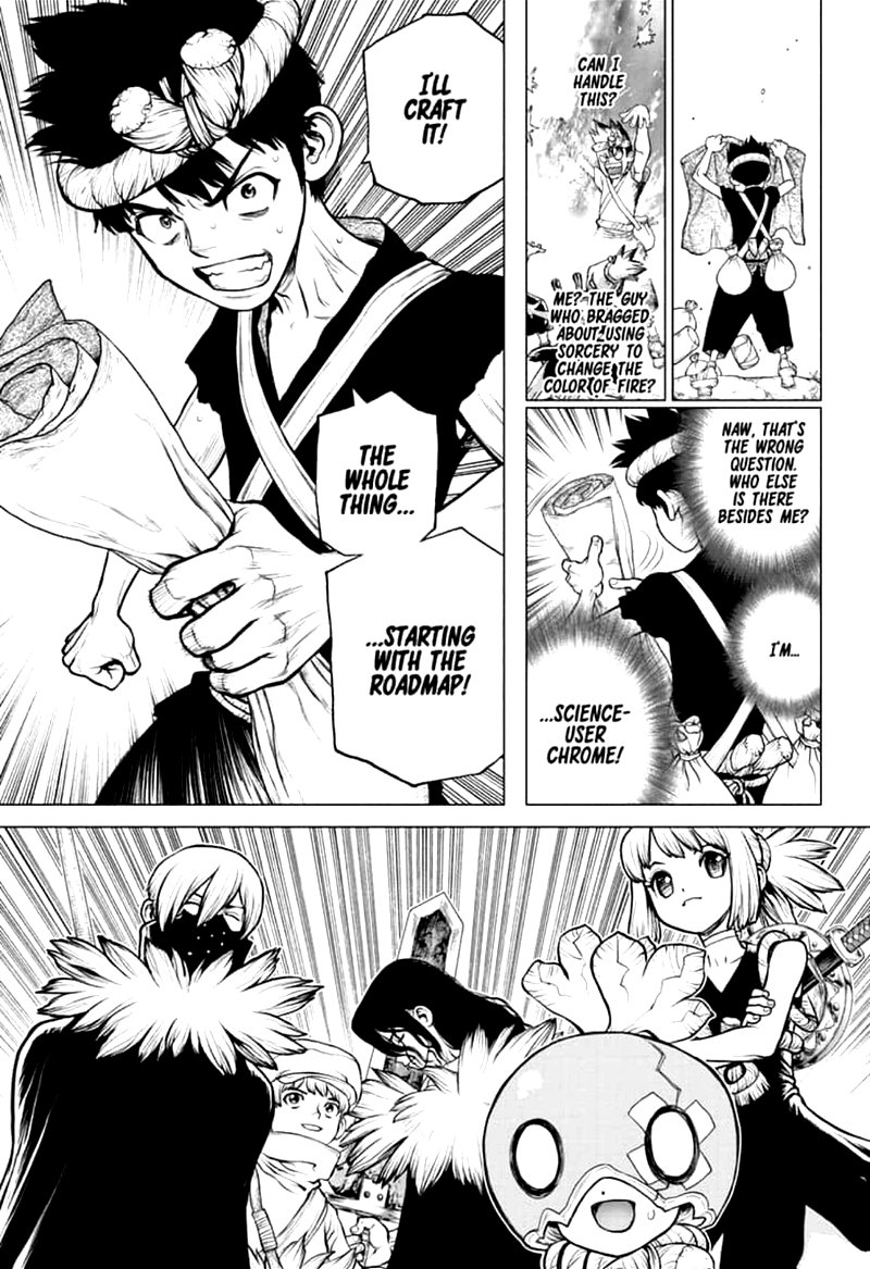 Dr. Stone Manga Chapter 161 page 3 - Craft Wars