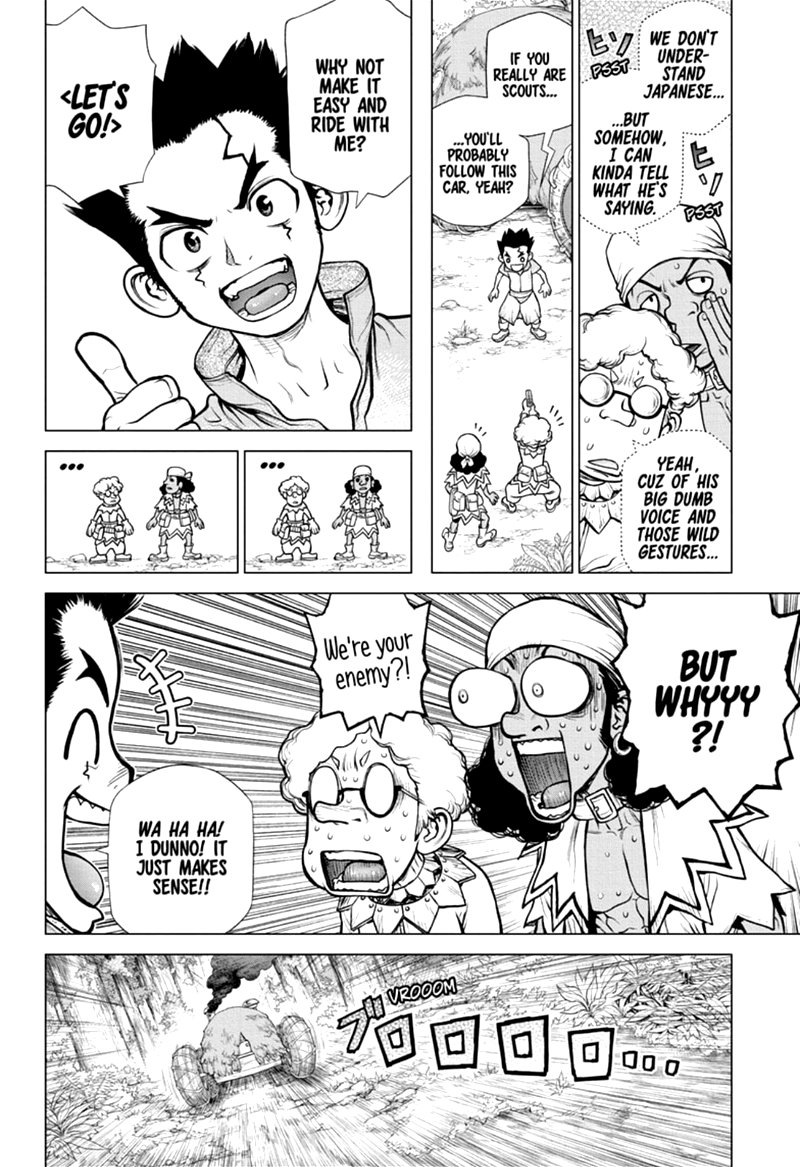 Dr. Stone Manga Chapter 162 page 10 - Down the Earth-Stained Path