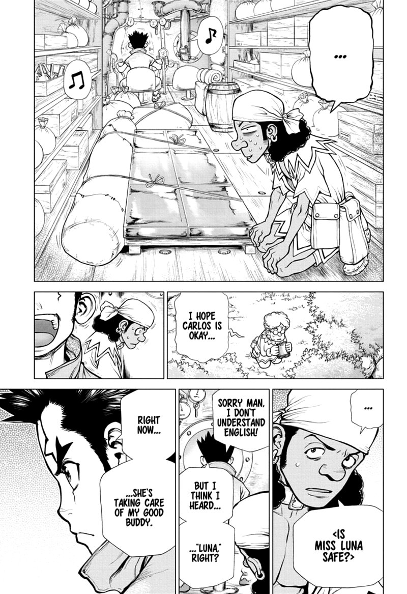 Dr. Stone Manga Chapter 162 page 11 - Down the Earth-Stained Path
