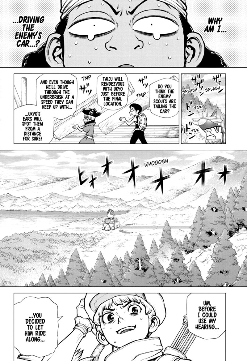 Dr. Stone Manga Chapter 162 page 14 - Down the Earth-Stained Path