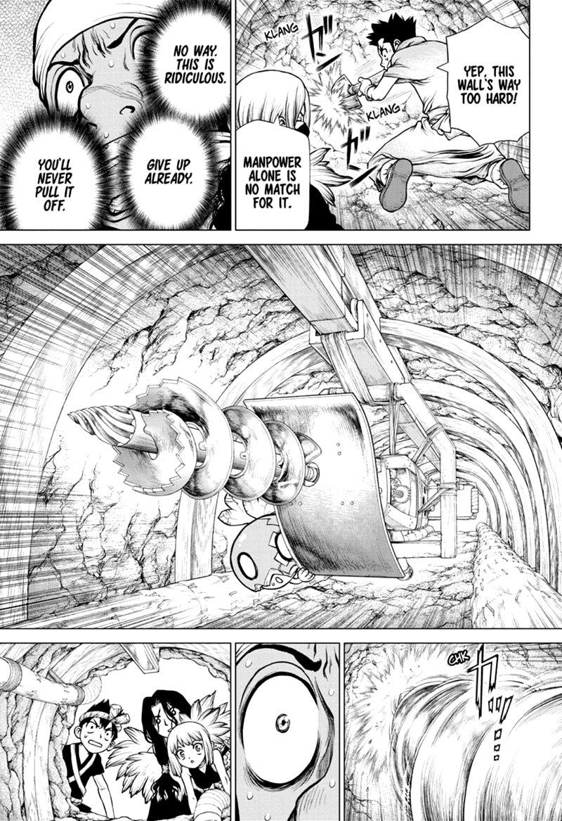Dr. Stone Manga Chapter 162 page 19 - Down the Earth-Stained Path