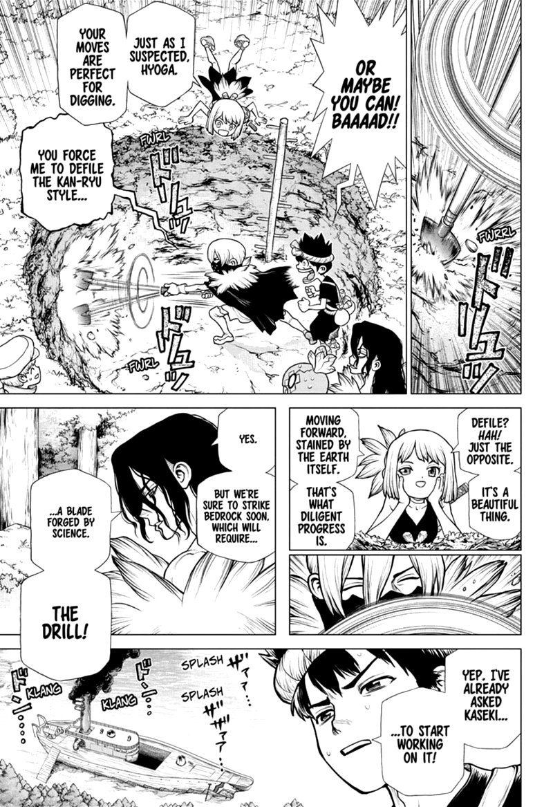 Dr. Stone Manga Chapter 162 page 3 - Down the Earth-Stained Path