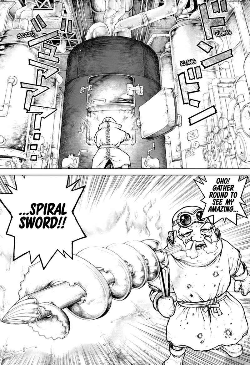 Dr. Stone Manga Chapter 162 page 4 - Down the Earth-Stained Path