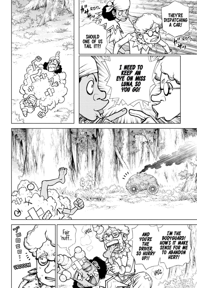 Dr. Stone Manga Chapter 162 page 8 - Down the Earth-Stained Path