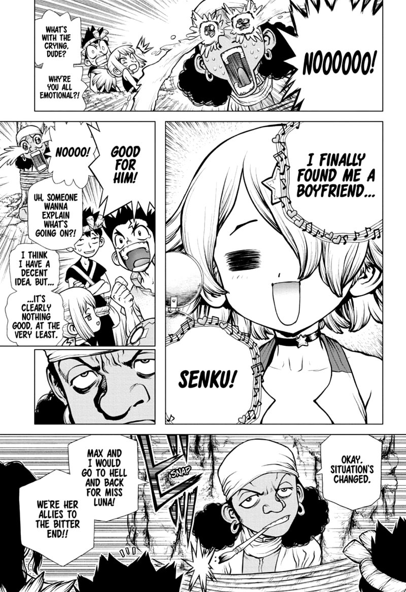 Dr. Stone Manga Chapter 163 page 8 - Multifront Final Battle