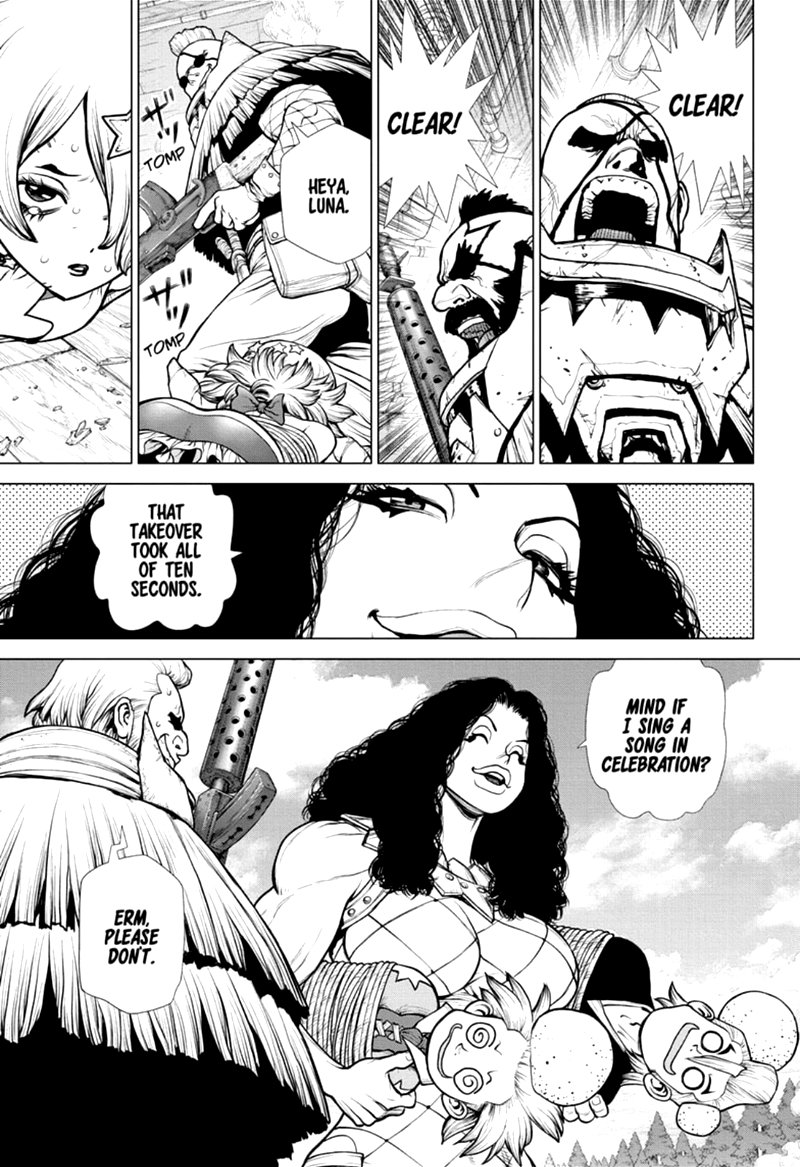 Dr. Stone Manga Chapter 165 page 12 - Know the Rules, Make the Rules