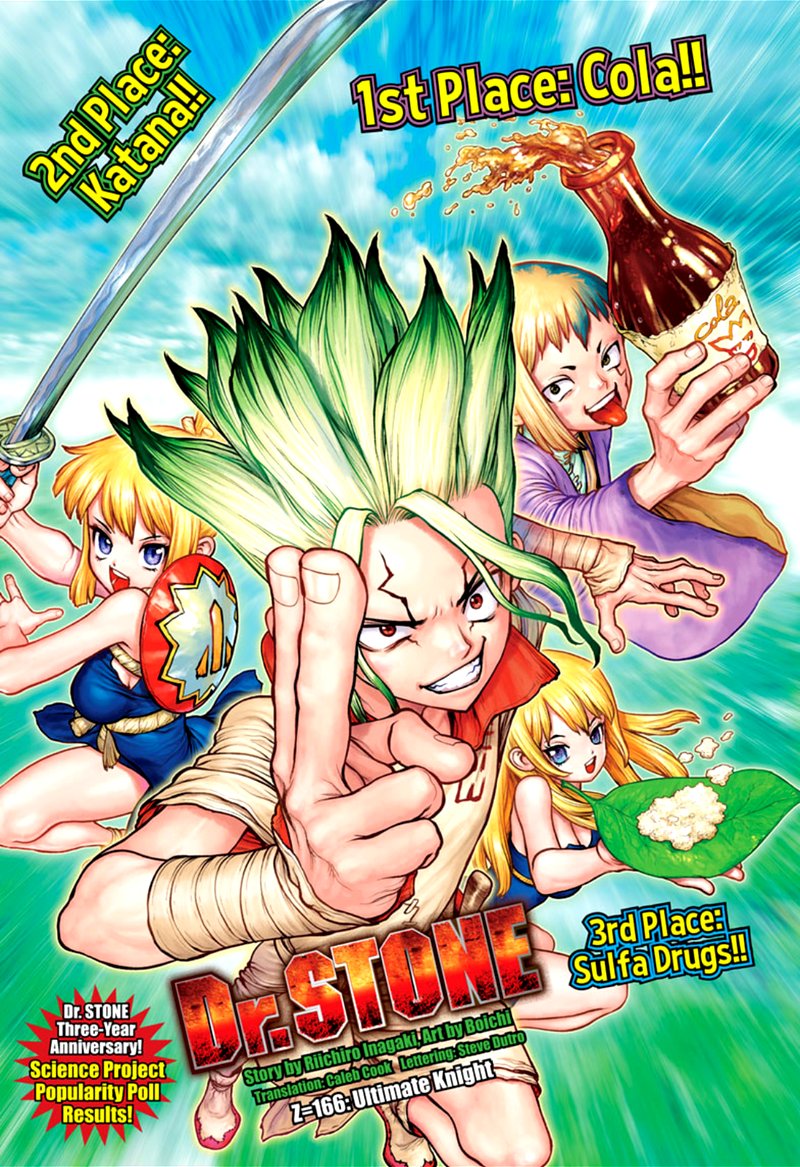 Dr. Stone Manga Chapter 166 page 1 - Ultimate Knight