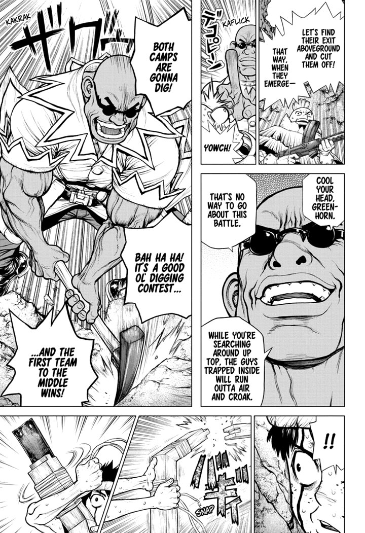 Dr. Stone Manga Chapter 167 page 10 - Different Strokes