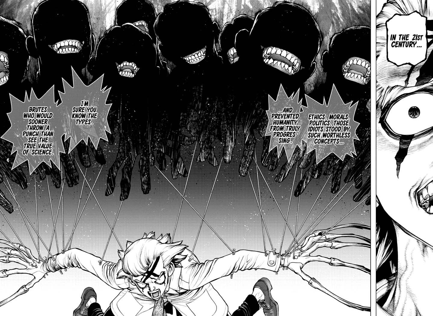 Dr. Stone Manga Chapter 167 page 13 - Different Strokes