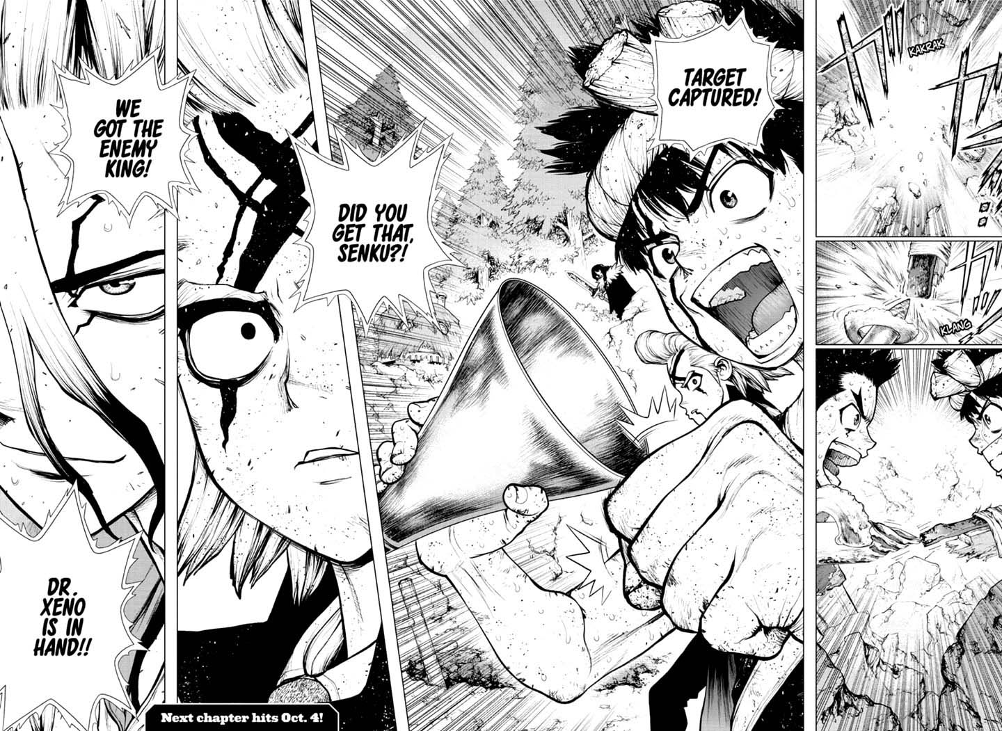 Dr. Stone Manga Chapter 167 page 15 - Different Strokes