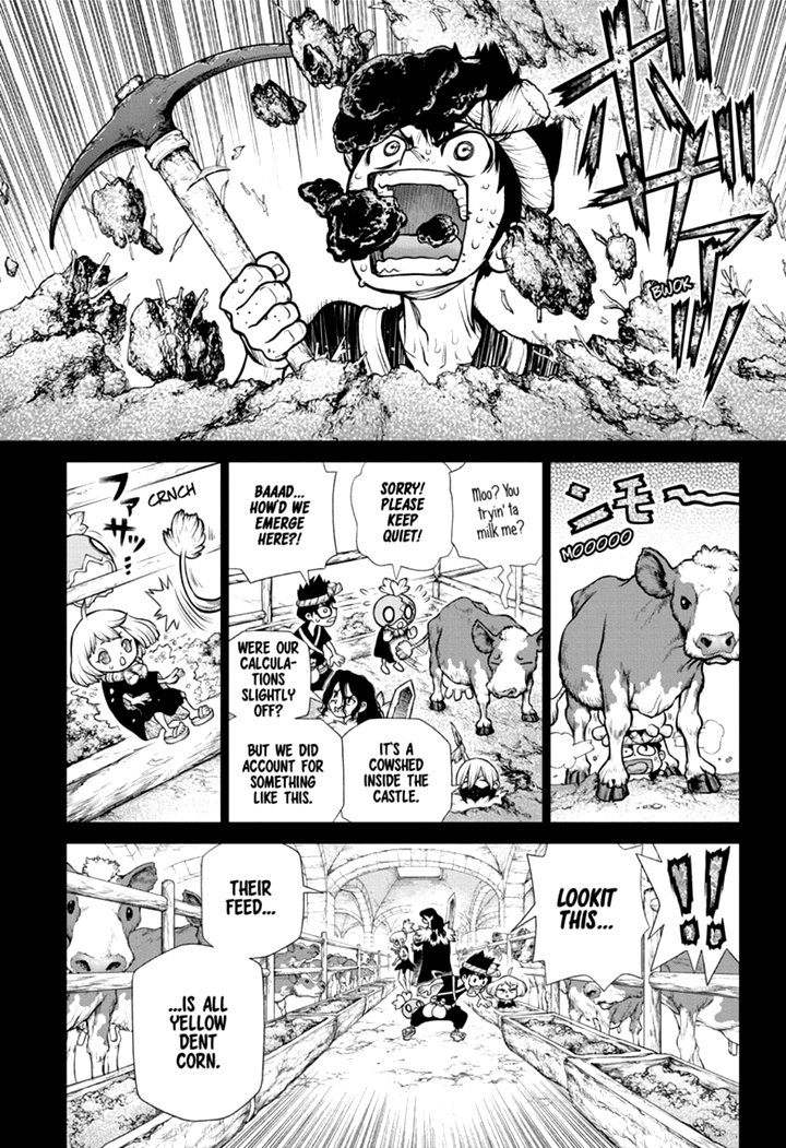 Dr. Stone Manga Chapter 167 page 3 - Different Strokes