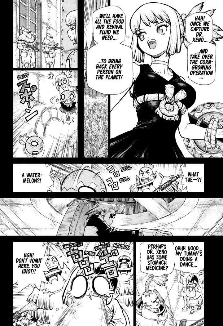 Dr. Stone Manga Chapter 167 page 4 - Different Strokes