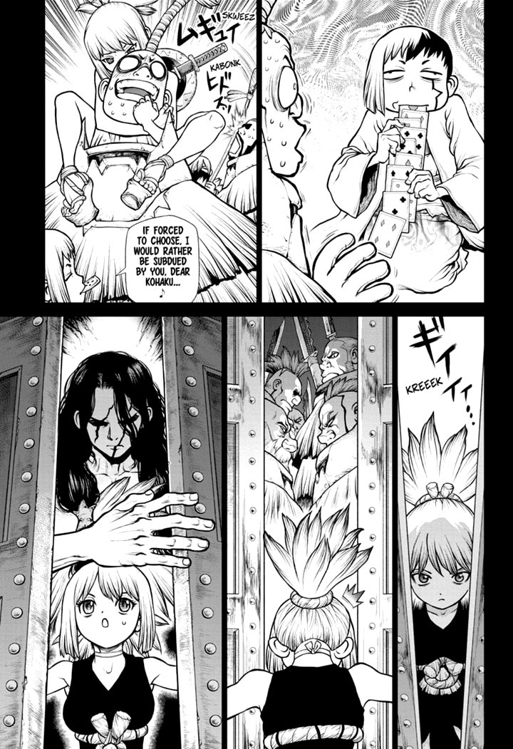 Dr. Stone Manga Chapter 167 page 5 - Different Strokes