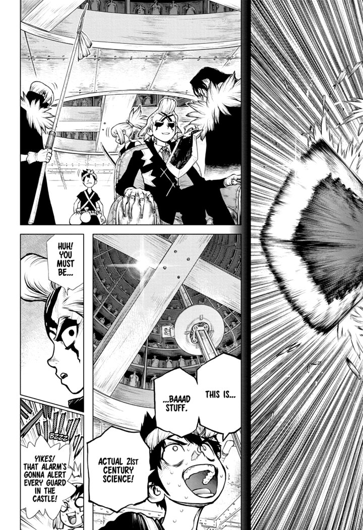 Dr. Stone Manga Chapter 167 page 6 - Different Strokes