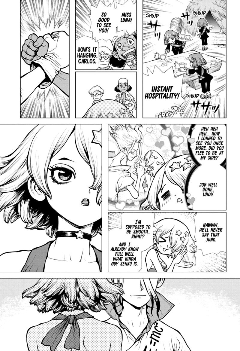 Dr. Stone Manga Chapter 168 page 10 - Corn City: Population One Million