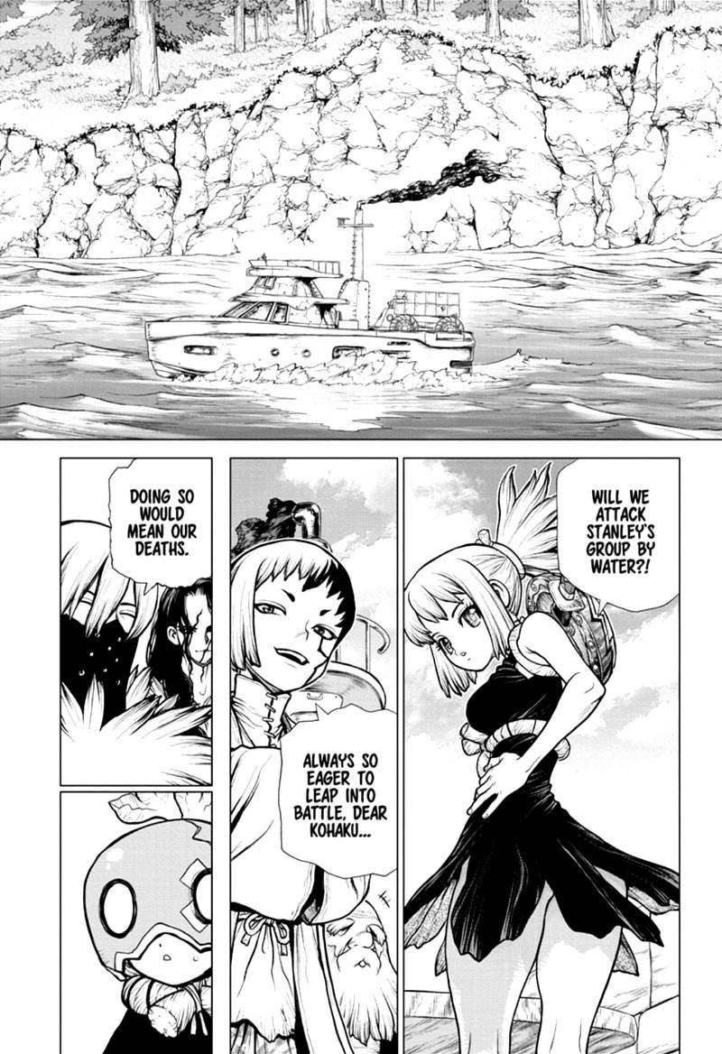 Dr. Stone Manga Chapter 168 page 14 - Corn City: Population One Million