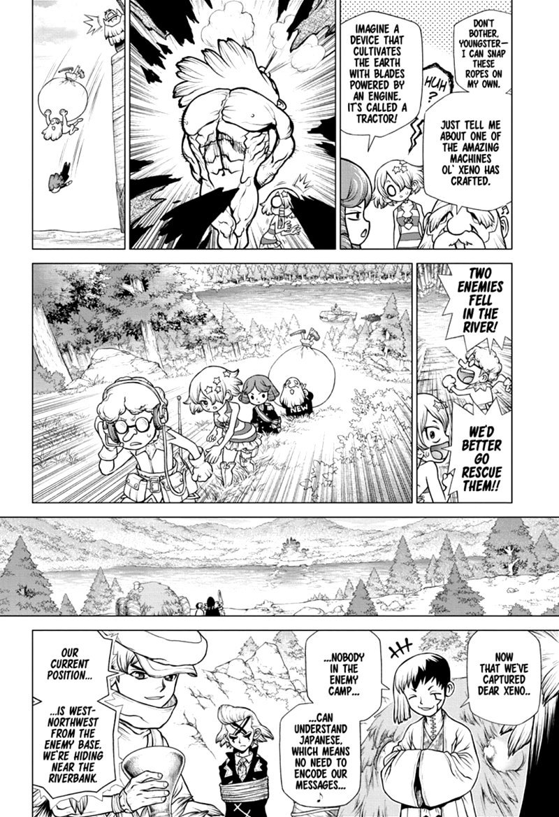 Dr. Stone Manga Chapter 168 page 4 - Corn City: Population One Million