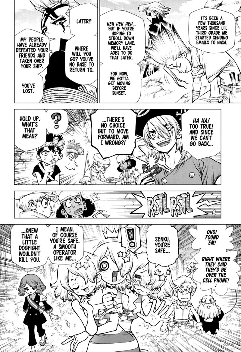 Dr. Stone Manga Chapter 168 page 9 - Corn City: Population One Million