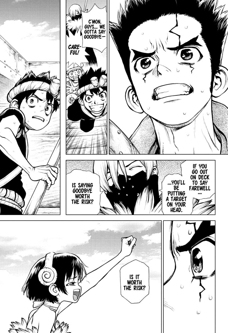 Dr. Stone Manga Chapter 169 page 14 - Risk or Heart
