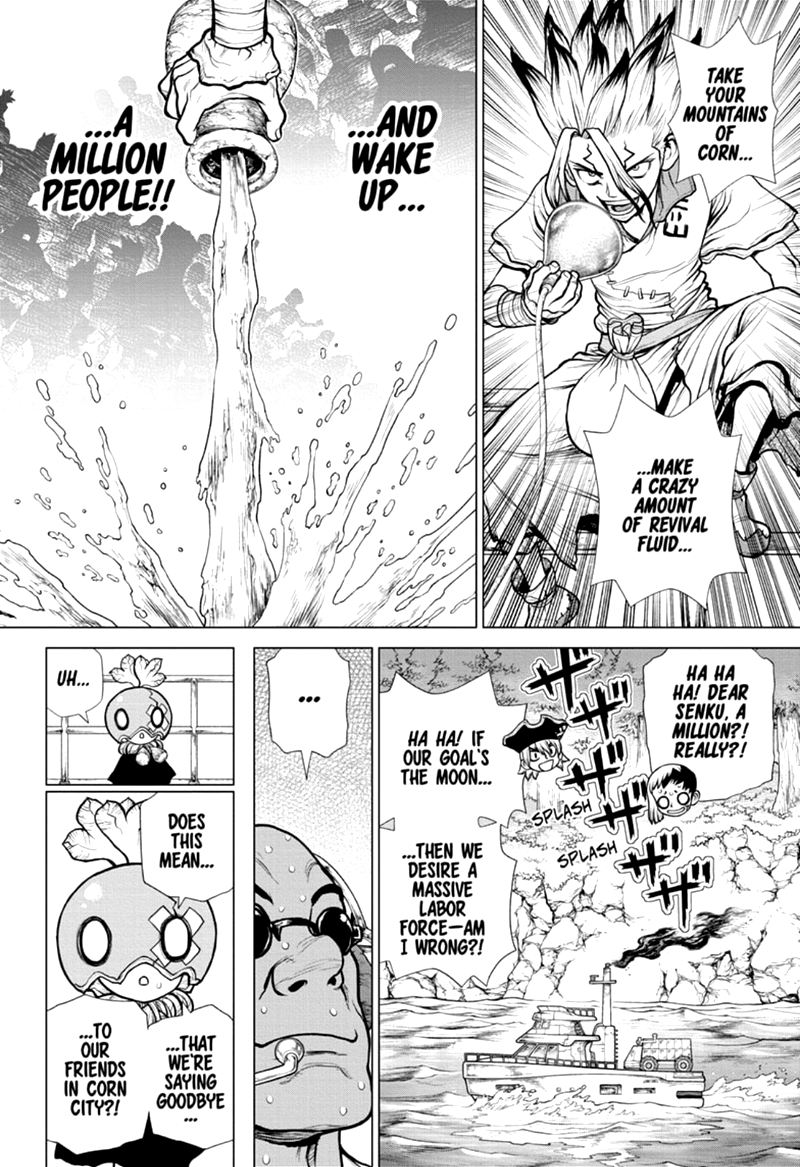 Dr. Stone Manga Chapter 169 page 2 - Risk or Heart