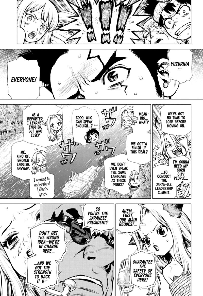 Dr. Stone Manga Chapter 169 page 3 - Risk or Heart