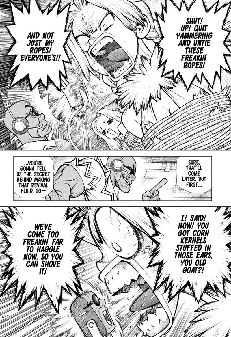 Dr. Stone Manga Chapter 169 page 4 - Risk or Heart