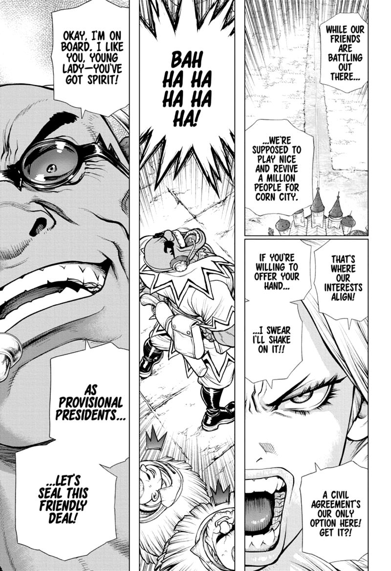 Dr. Stone Manga Chapter 169 page 5 - Risk or Heart