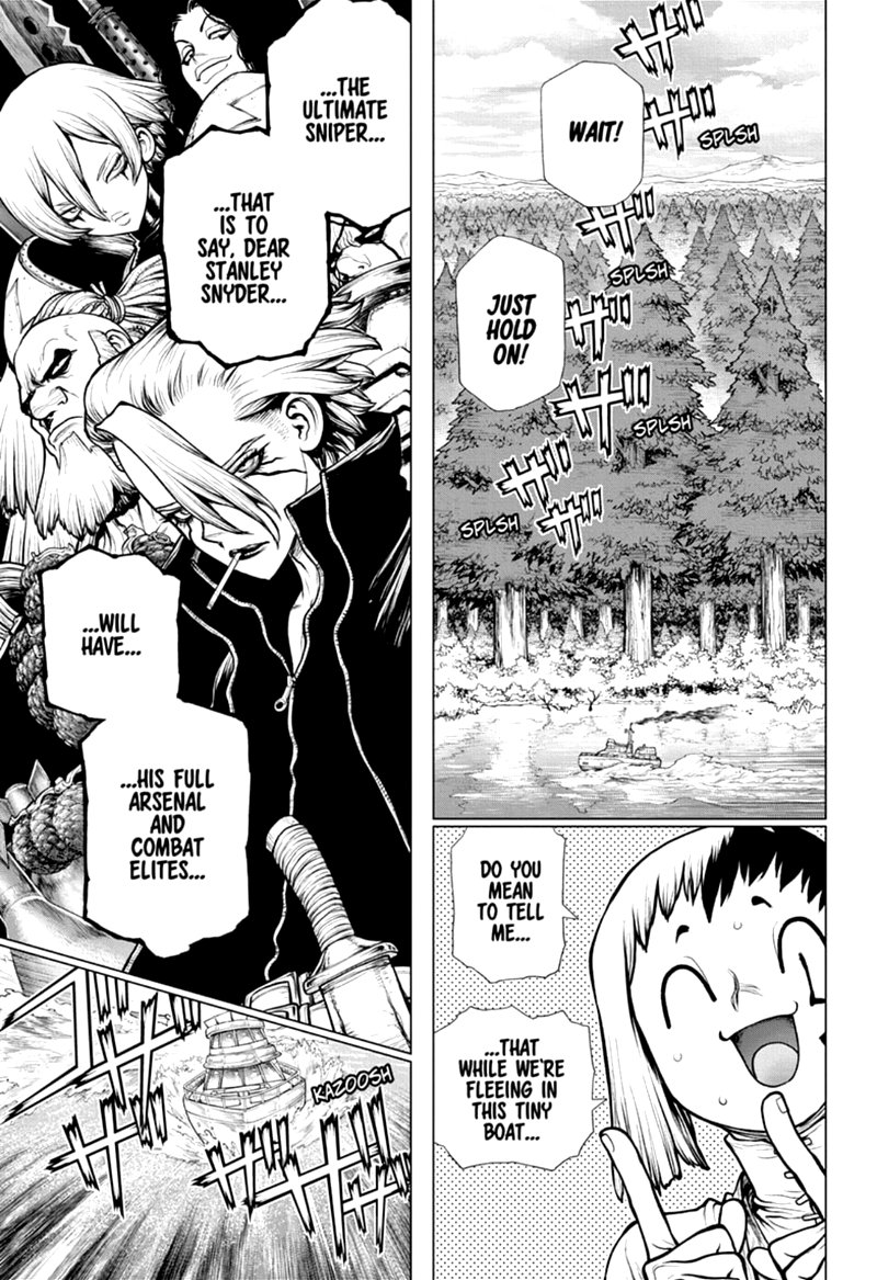 Dr. Stone Manga Chapter 170 page 1 - Staring Up at the Same Moon