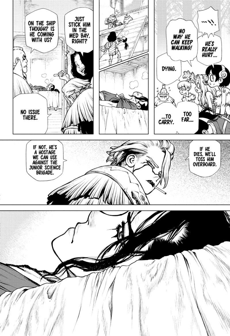 Dr. Stone Manga Chapter 170 page 4 - Staring Up at the Same Moon