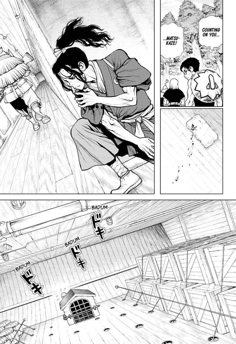 Dr. Stone Manga Chapter 170 page 5 - Staring Up at the Same Moon