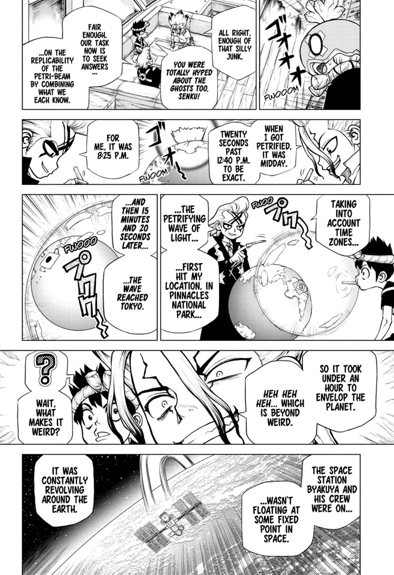 Dr. Stone Manga Chapter 171 page 10 - Staring at the Same Light