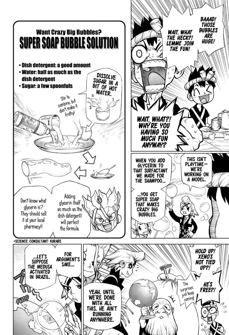 Dr. Stone Manga Chapter 171 page 6 - Staring at the Same Light