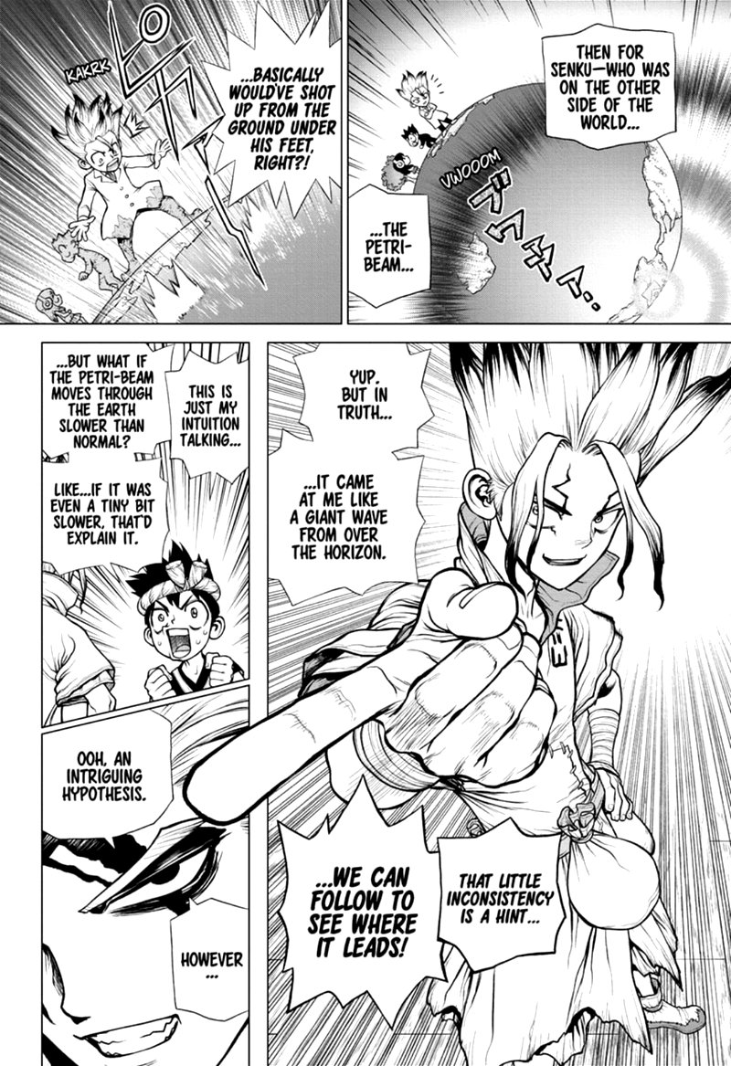 Dr. Stone Manga Chapter 171 page 8 - Staring at the Same Light