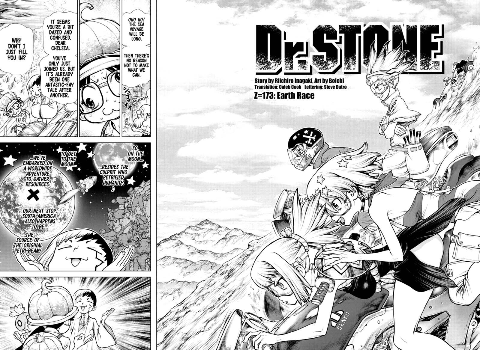 Dr. Stone Manga Chapter 173 page 2 - Earth Race