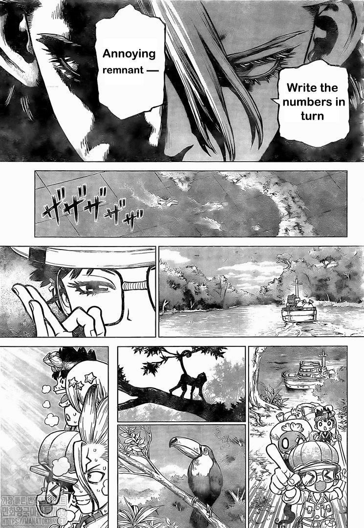 Dr. Stone Manga Chapter 174 page 10 - The Specter of the Panama Canal