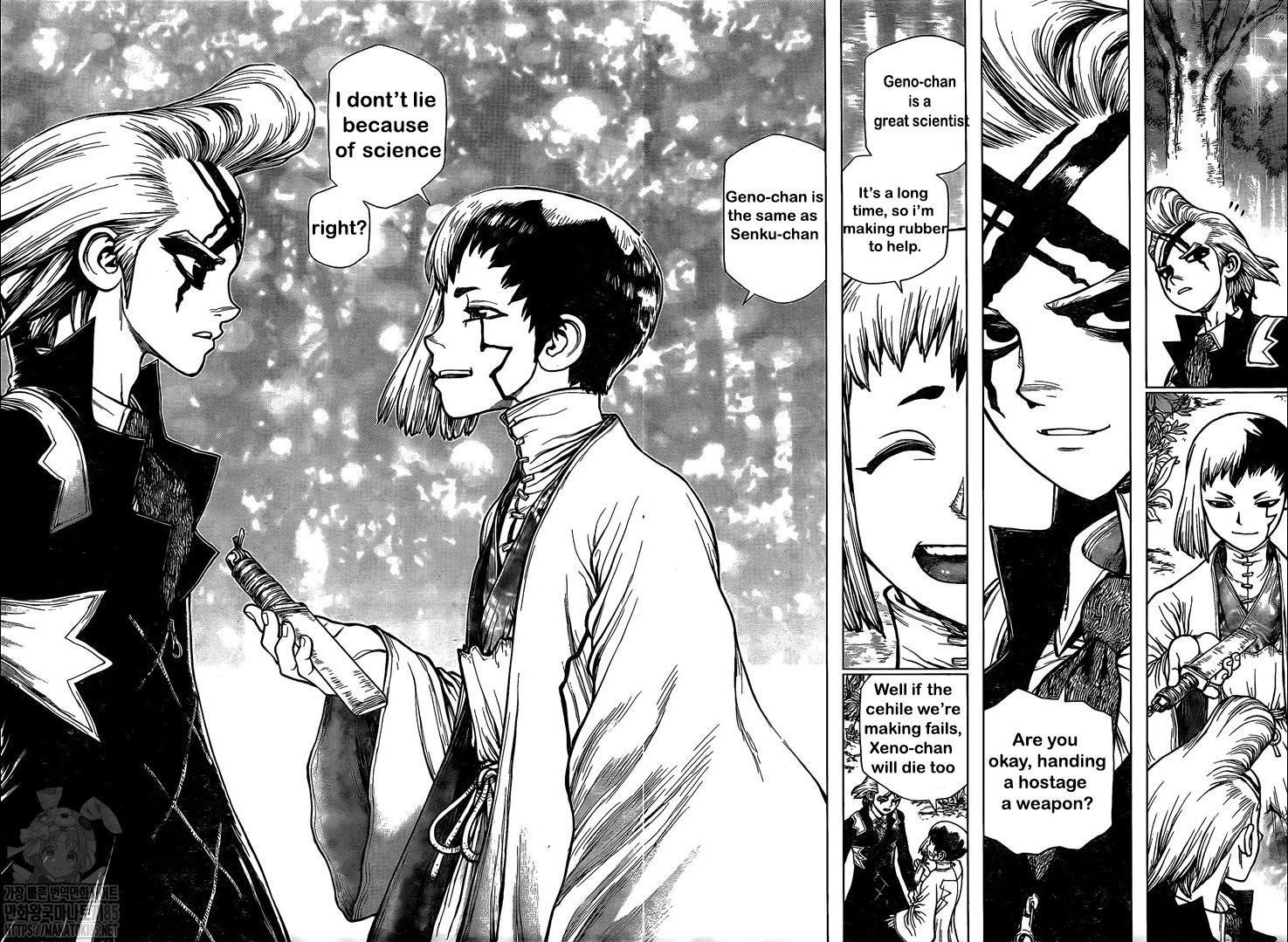 Dr. Stone Manga Chapter 174 page 12 - The Specter of the Panama Canal