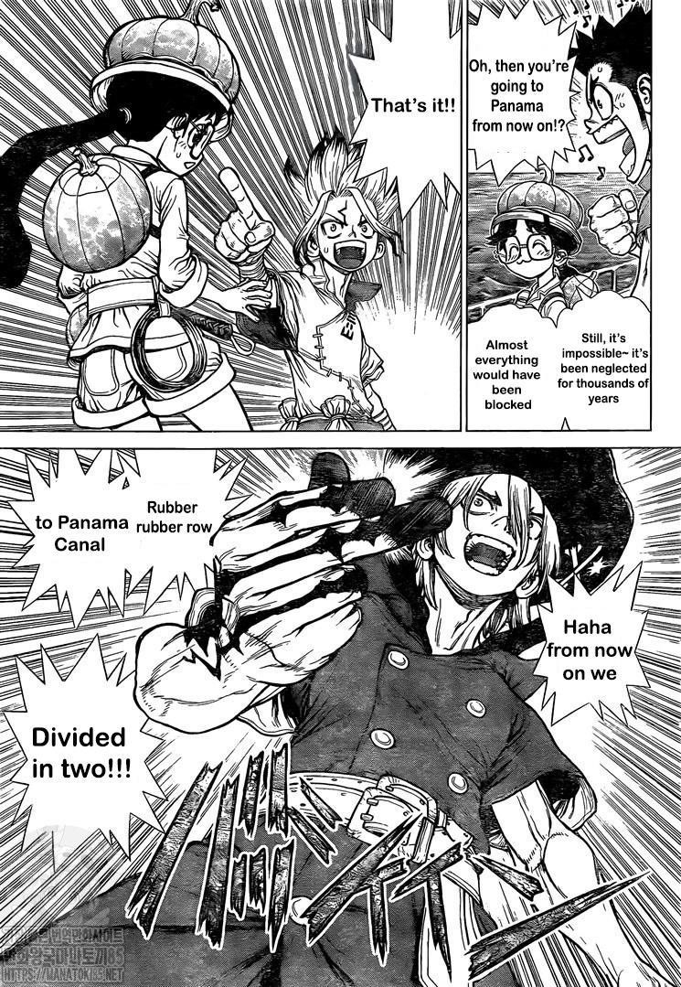 Dr. Stone Manga Chapter 174 page 5 - The Specter of the Panama Canal