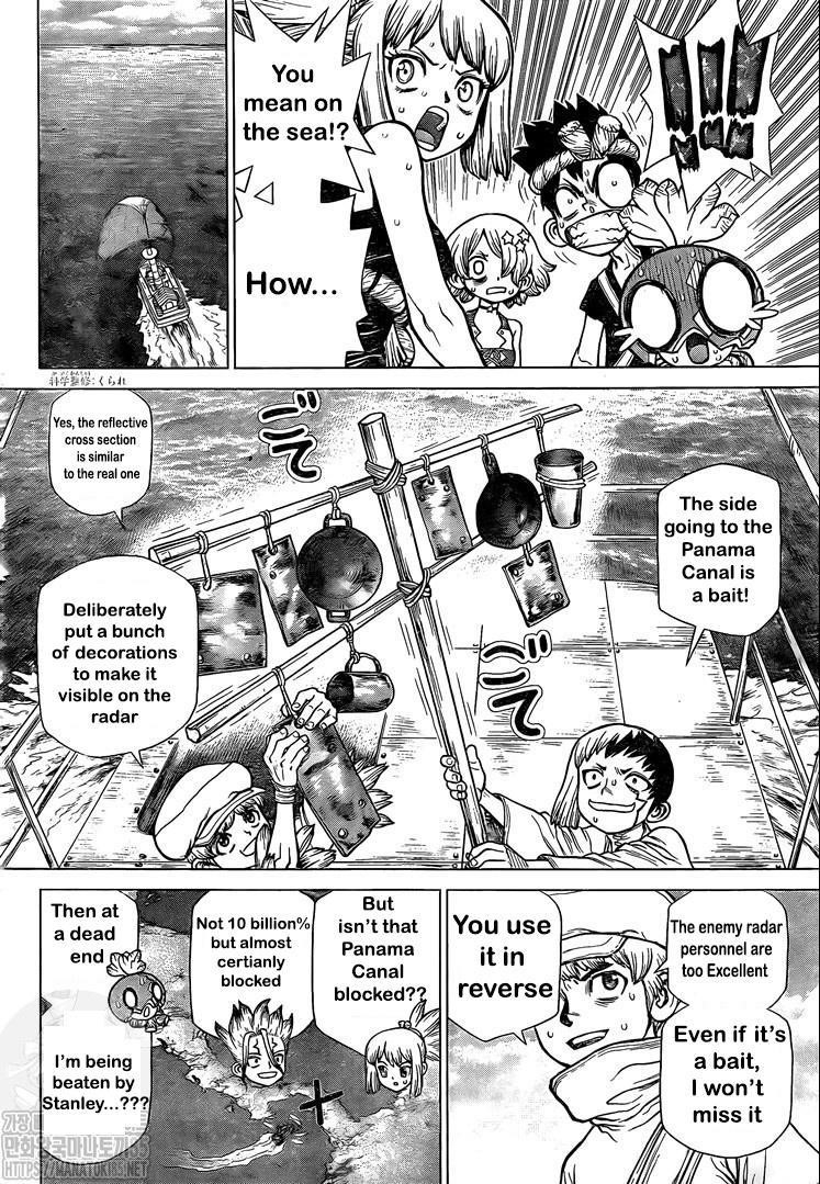 Dr. Stone Manga Chapter 174 page 6 - The Specter of the Panama Canal