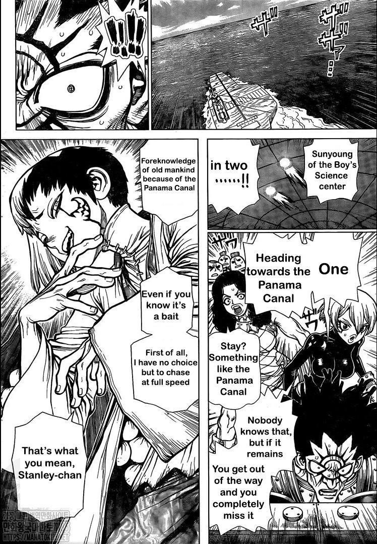 Dr. Stone Manga Chapter 174 page 9 - The Specter of the Panama Canal