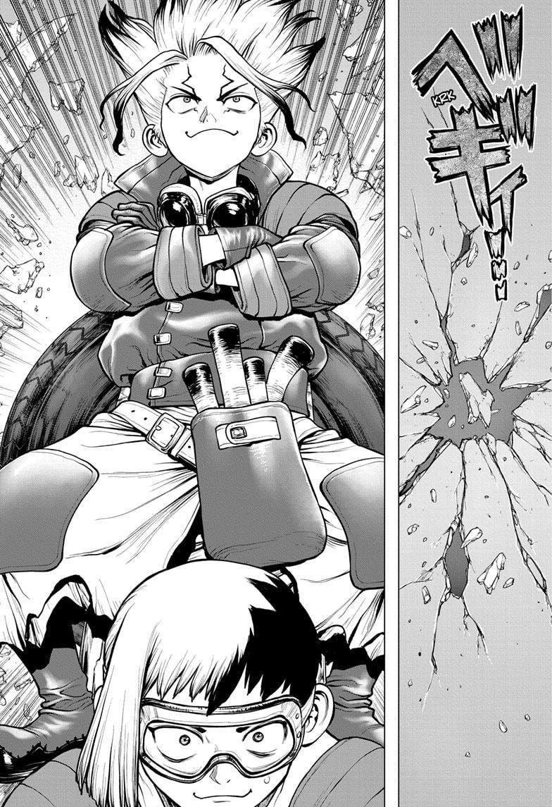 Dr. Stone Manga Chapter 175 page 15 - Ultra Race Across South America