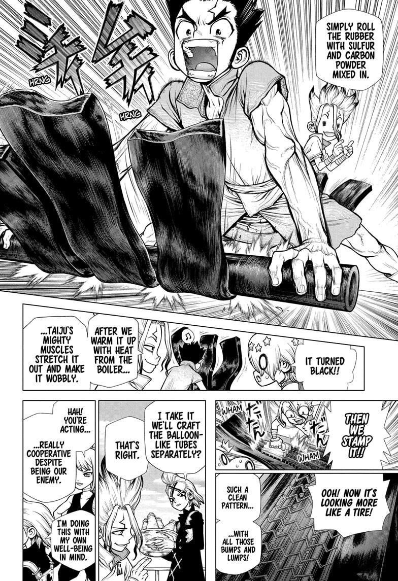 Dr. Stone Manga Chapter 175 page 4 - Ultra Race Across South America